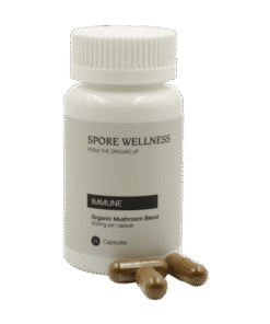 Alternative view of Spore Wellness – Organic Mushroom Blend – 500mg