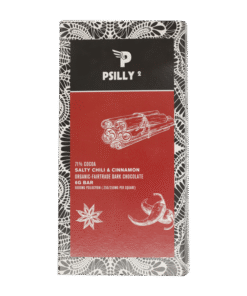 Psilly – Dark Chocolate Bar – Salty Chili & Cinnamon - Image 3