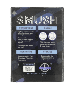 Alternative view of SMUSH – Dark Chocolate Bar