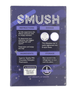 Alternative view of SMUSH – Milk Chocolate Bar