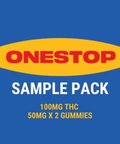 Onestop – Sample Pack – THC – (100mg THC)