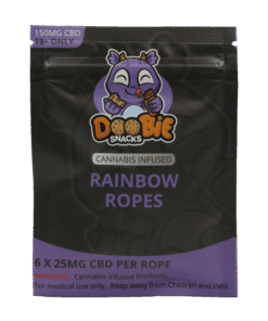 Doobie Snacks – CBD Rainbow Ropes – 150mg CBD