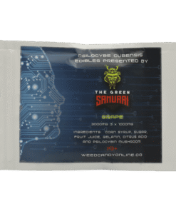 The Green Samurai – Shroom Gummies – Grape – 3g