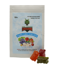 Alternative view of Green Samurai – Tropical Fruit Pack – 500mg CBD