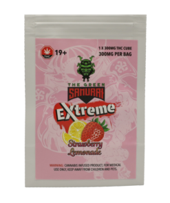 Green Samurai Extreme – Strawberry Lemonade Gummy – 300mg THC
