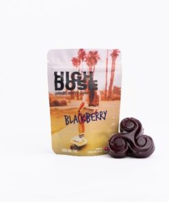 Alternative view of High Dose – cannabis Infused Gummies – Blackberry – 1000mg/1500mg