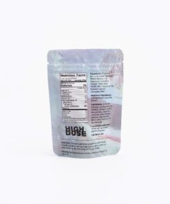 Alternative view of High Dose – cannabis Infused Gummies – Blue Raspberry – 1000mg/1500mg