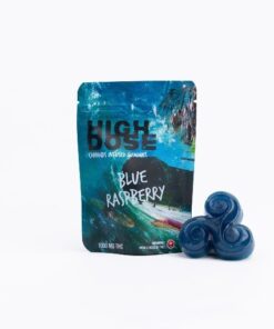 High Dose – cannabis Infused Gummies – Blue Raspberry – 1000mg/1500mg - Image 3