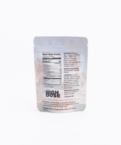 Alternative view of High Dose – cannabis Infused Gummies – Tangerine – 1000mg/1500mg