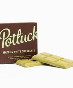 Potluck – Infused Chocolate – Matcha White Chocolate – 300mg THC