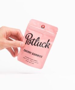 Potluck Extracts – Cherry Gummies – 200mg THC - Image 3