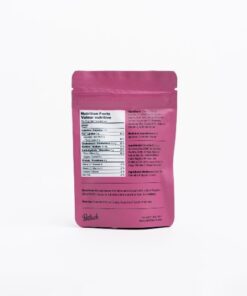 Alternative view of Potluck Extracts – Raspberry Gummies – 200mg THC