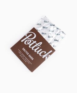Potluck – Infused Chocolate – Salted Dark – 300mg THC - Image 3