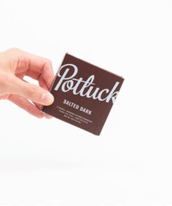 Potluck – Infused Chocolate – Salted Dark – 300mg THC - Image 4