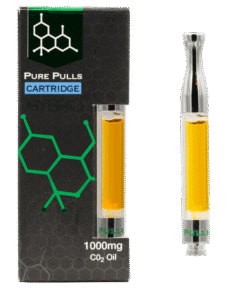 Alternative view of Pure Pulls – CO2 Oil Refill Cart – Hybrid 1ml