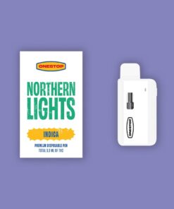 Alternative view of OneStop – THC Distillate Disposable Vape – Indica – 3ml