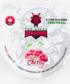 The Green Samurai – Cherry Gummies – 150mg