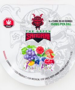 The Green Samurai – Fruit Pack Gummies – 150mg