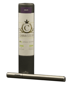 Alternative view of Cannaisseur – Disposable THC Distillate Pen – Grape 0.3ml