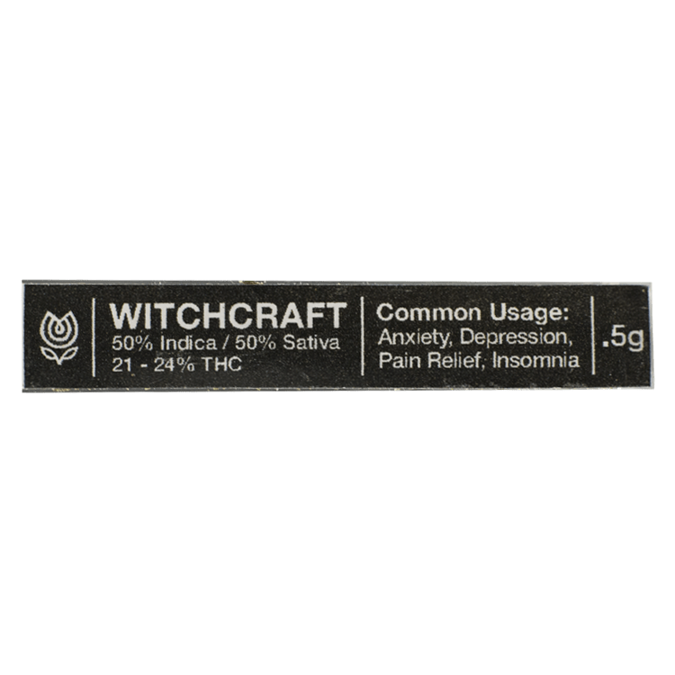 Flowerpwr – Pre-Roll – Witchcraft – 1g or 0.5g - Image 2