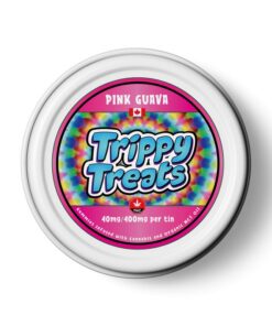 Trippy Treats – Pink Guava Gummies – 400mg THC