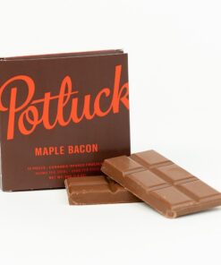Potluck – Infused Chocolate – Maple Bacon – 300mg THC