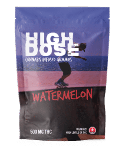 High Dose – cannabis Infused Gummies – Watermelon – 500mg/1000mg