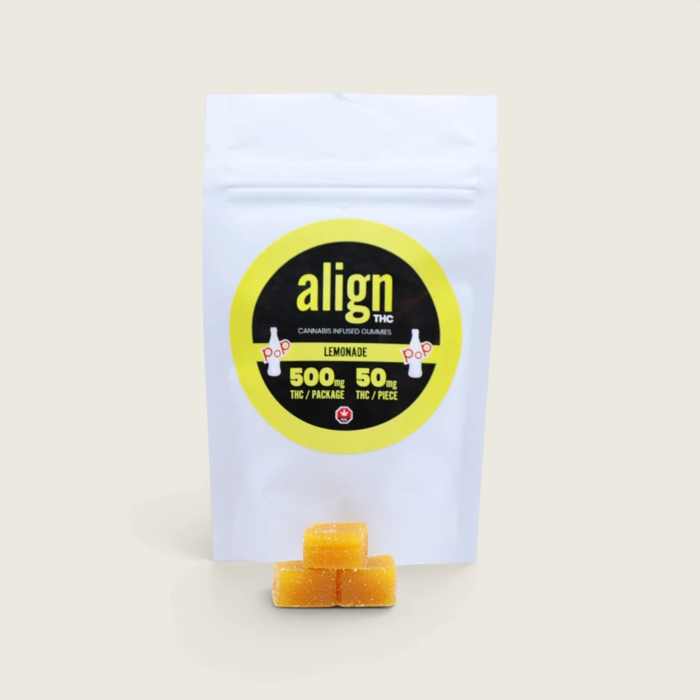 Align - Lemonade Gummies (500 mg THC)