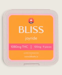 Bliss - Joyride Gummies (1080 mg THC)