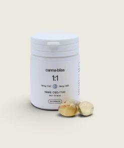 Canna-Bliss - 1:1 Capsules (10 mg THC / 10 mg CBD x 30)