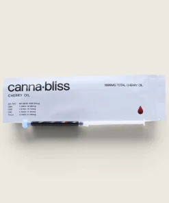 Canna-Bliss - Cherry Oil Syringe (656.63 mg THC)