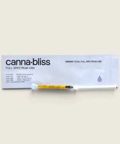 Canna-Bliss - Full Spectrum CBD Oil Syringe (875 mg CBD)