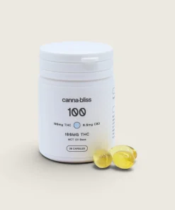 Canna-Bliss - THC Capsules (100 mg THC x 30)