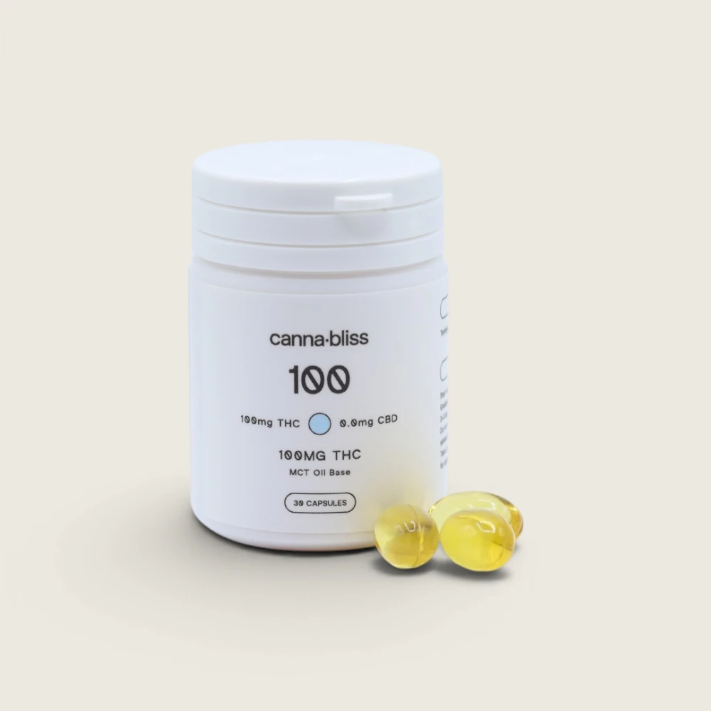 Canna-Bliss - THC Capsules (100 mg THC x 30)