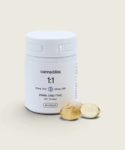 Canna-Bliss - THC Capsules (25 mg THC x 30)