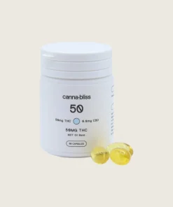 Canna-Bliss - THC Capsules (50 mg THC x 30)
