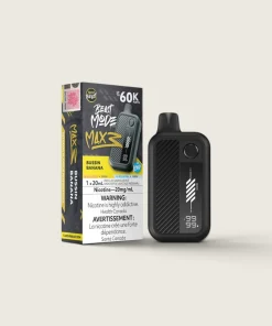 Flavour Beast - Bussin Banana Iced Beast Mode Max 3 60K Disposable Vape (20 mg/mL nicotine)