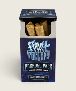 Frost Factory - Lemon Lamb’s Breath Pre Roll Box (6 x 1 g)