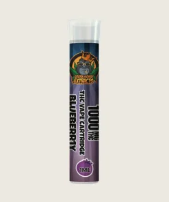 Golden Monkey Extracts - Blueberry Vape Cartridge (1000 mg THC)