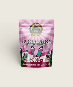 Golden Monkey Extracts - Bubblicious Cola Gummies (240 mg THC)
