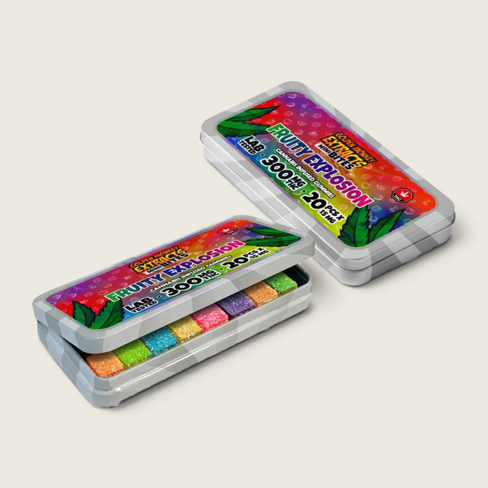 Golden Monkey Extracts - Fruity Explosion Mini Bites (300 mg THC)