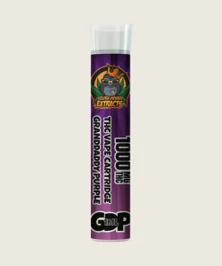 Golden Monkey Extracts - Granddaddy Purple Vape Cartridge (1000 mg THC)