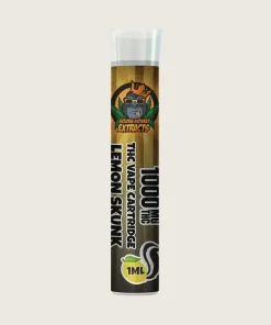 Golden Monkey Extracts - Lemon Skunk Vape Cartridge (1000 mg THC)