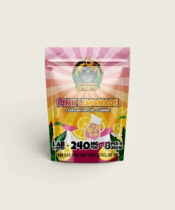 Golden Monkey Extracts - Pink Lemonade Gummies (240 mg THC)