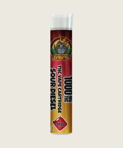 Golden Monkey Extracts - Sour Diesel Vape Cartridge (1000 mg THC)