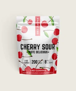Pacific CBD - Cherry Sour Gummies (200 mg CBD)