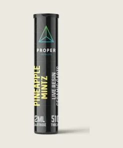 Proper Extracts - Pineapple Mintz Live Resin Vape Cartridge (2 mL)