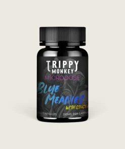 Trippy Monkey - Blue Meanies with Ginger Microdosing Capsules (200 mg x 15)