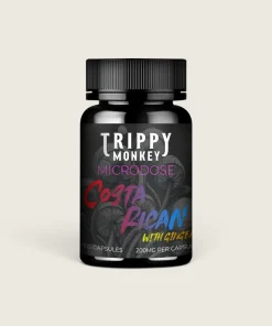 Trippy Monkey - Costa Rican with Ginger Microdosing Capsules (200 mg x 15)