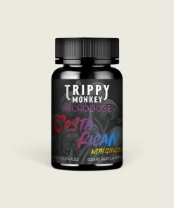 Trippy Monkey - Costa Rican with Ginger Microdosing Capsules (500 mg x 7)